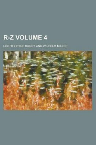 Cover of R-Z Volume 4