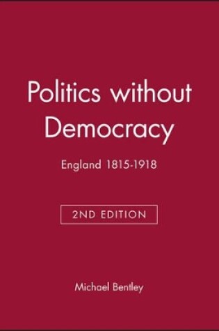 Cover of Politics without Democracy