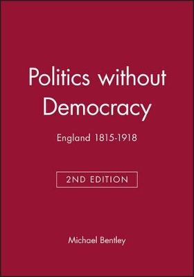 Cover of Politics without Democracy