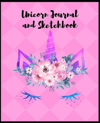 Book cover for Unicorn Journal and Sketchbook