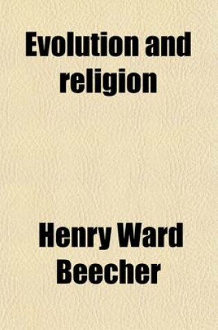 Cover of Evolution and Religion
