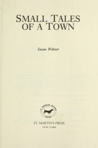 Cover of Small Tales of a Town