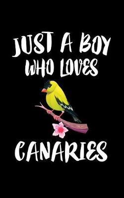 Book cover for Just A Boy Who Loves Canaries