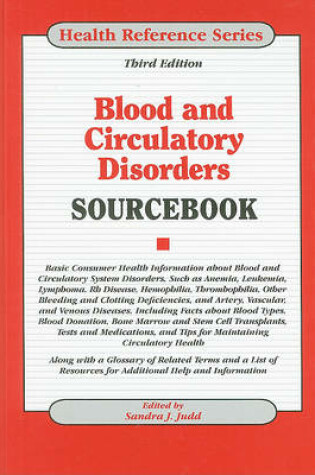 Cover of Blood and Circulatory Disorders Sourcebook