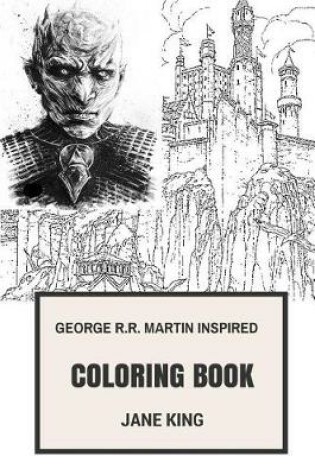 Cover of George R.R. Martin Inspired Coloring Book