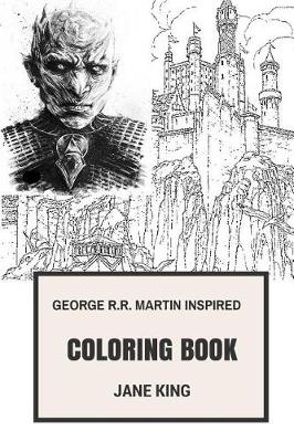 Book cover for George R.R. Martin Inspired Coloring Book