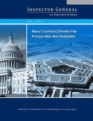 Book cover for Navy?s Contract/Vendor Pay Process Was Not Auditable