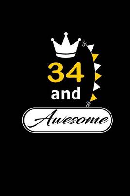 Book cover for 34 and Awesome