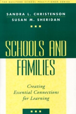 Cover of Schools and Families