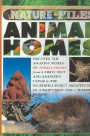 Cover of Animal Homes (Nature Files)