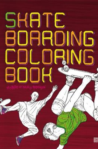 Cover of Skateboarding Coloring Book