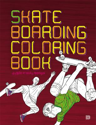 Cover of Skateboarding Coloring Book