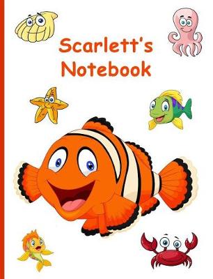 Book cover for Scarlett's Notebook