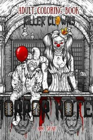 Cover of Adult Coloring Book Horror Hotel
