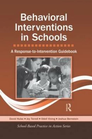 Cover of Behavioral Interventions in Schools