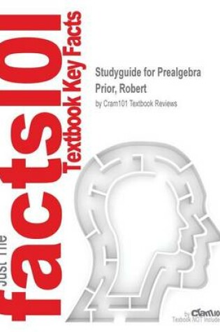 Cover of Studyguide for Prealgebra by Prior, Robert, ISBN 9780321588937