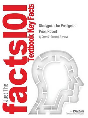 Book cover for Studyguide for Prealgebra by Prior, Robert, ISBN 9780321588937