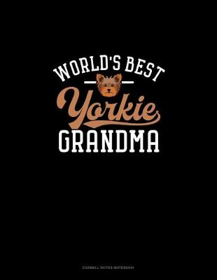 Book cover for World's Best Yorkie Grandma