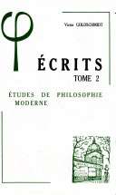 Book cover for Ecrits II Etudes de Philosophie Moderne