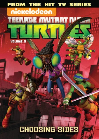 Book cover for Teenage Mutant Ninja Turtles Animated Volume 5: Choosing Sides