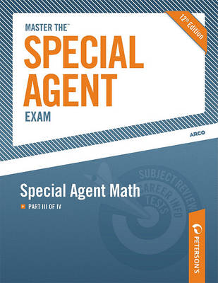 Book cover for Master the Special Agent Exam: Special Agent Math