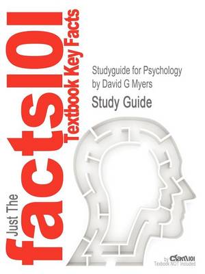 Book cover for Studyguide for Psychology by Myers, David G, ISBN 9781429261784