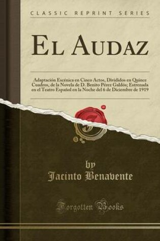 Cover of El Audaz