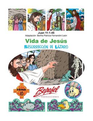 Book cover for Vida de Jesus-La resurreccion de Lazaro