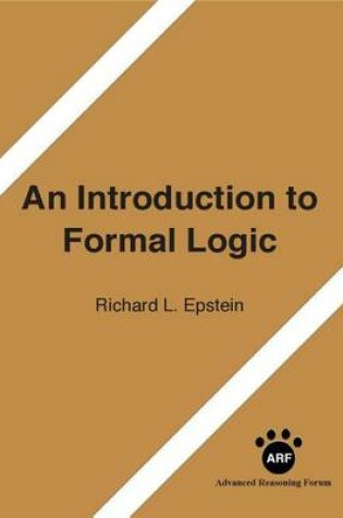 Cover of An Introduction to Formal Logic