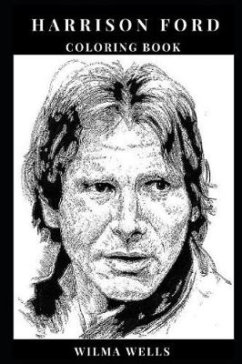 Book cover for Harrison Ford Coloring Book