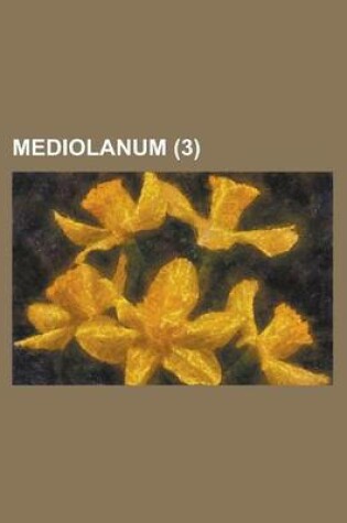 Cover of Mediolanum (3)