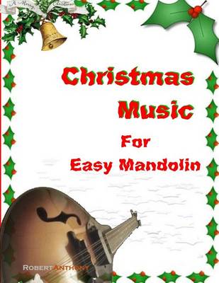 Book cover for Christmas Music for Easy Mandolin