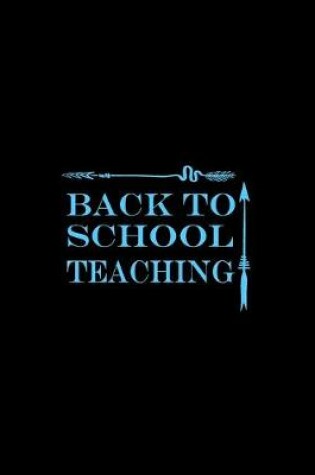 Cover of Back To School Teaching