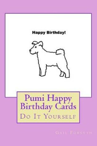 Cover of Pumi Happy Birthday Cards