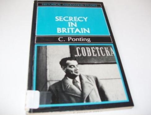 Cover of Secrecy in Britain