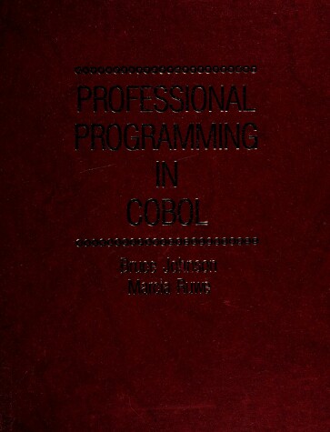 Book cover for Professional Programming in Cobol