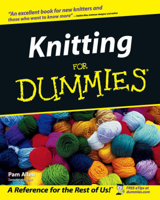 Book cover for Knitting for Dummies