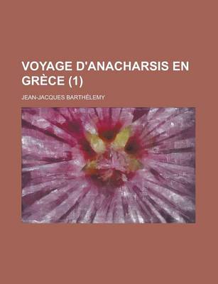 Book cover for Voyage D'Anacharsis En Grece (1)