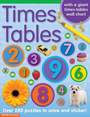 Book cover for Times Tables Sticker Book