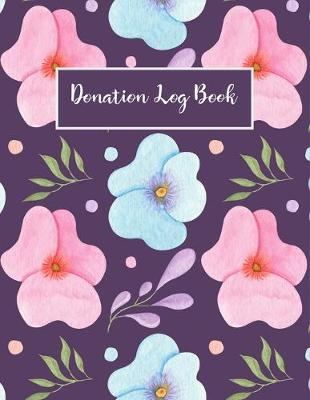 Book cover for Donation Log Book