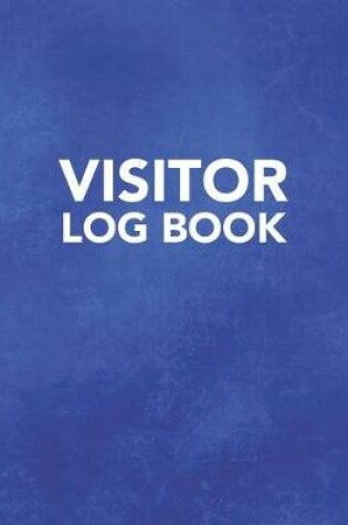 Cover of Visitor Log Book