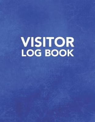 Book cover for Visitor Log Book