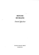 Book cover for House Humans