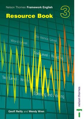 Book cover for Nelson Thornes Framework English Resource Book 3