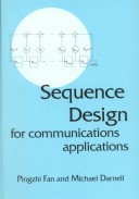 Cover of Sequence Design for Communications Applications