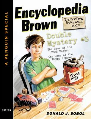 Book cover for Encyclopedia Brown Double Mystery #3