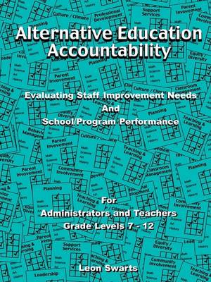 Cover of Alternative Education Accountability