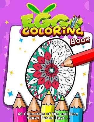 Book cover for Eggs Coloring Book