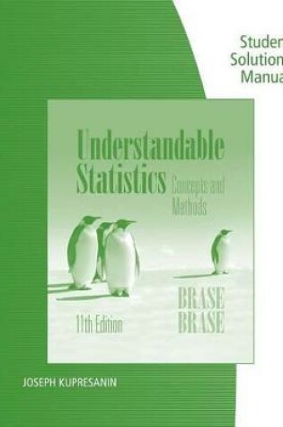 Cover of Student Solutions Manual for Brase/Brase's Understandable Statistics, 11th