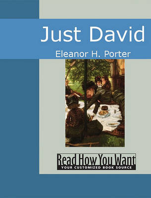 Book cover for Just David